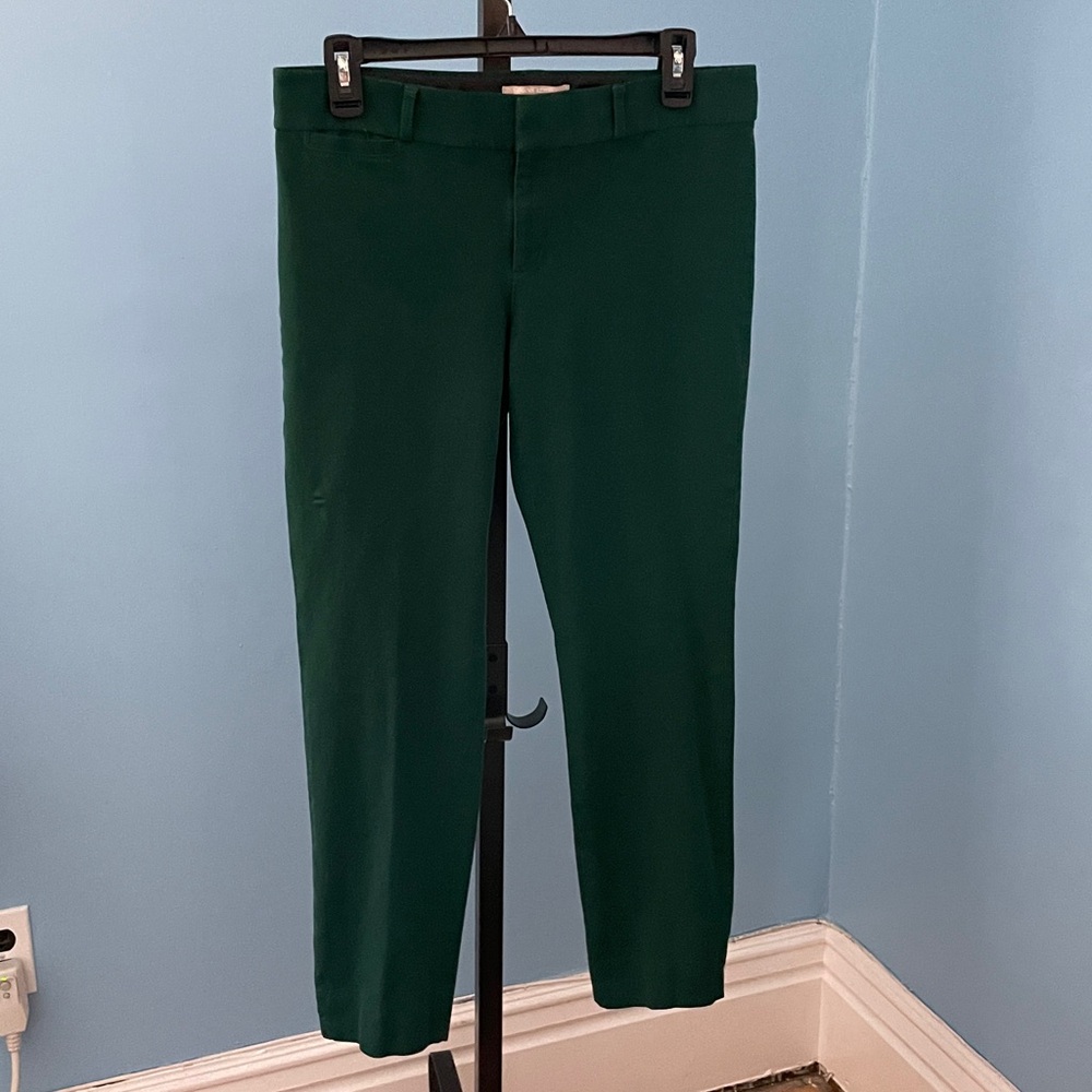 Banana Republic Women's Forest Green Skinny Pants